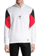 Puma Rebel Colorblock Half-Zip Pullover