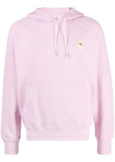 Puma slogan-print drawstring hoodie