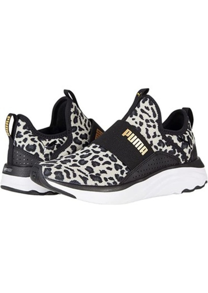 Puma Softride Sophia Slip-On Leopard (Big Kid) | Shoes