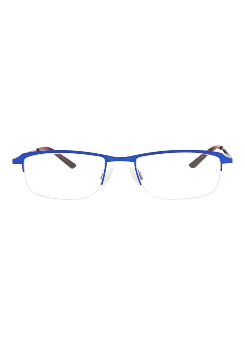 Puma Square-Frame Stainless Steel Optical Frames