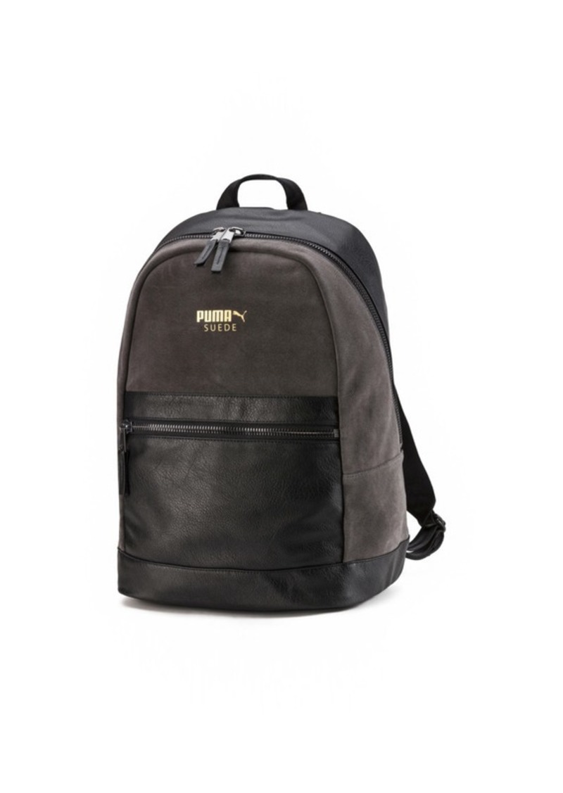 leather puma backpack