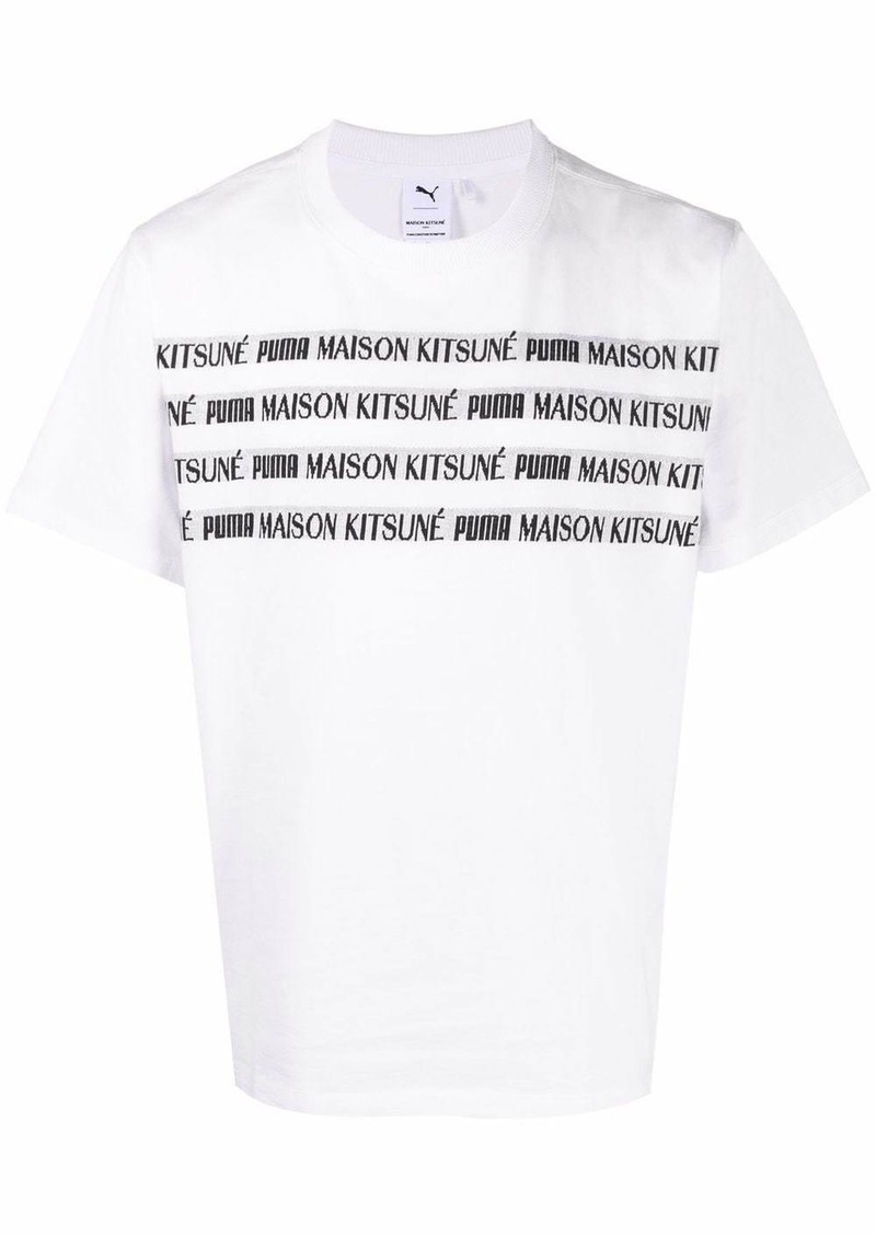 Puma x Maison Kitsuné logo print T-shirt