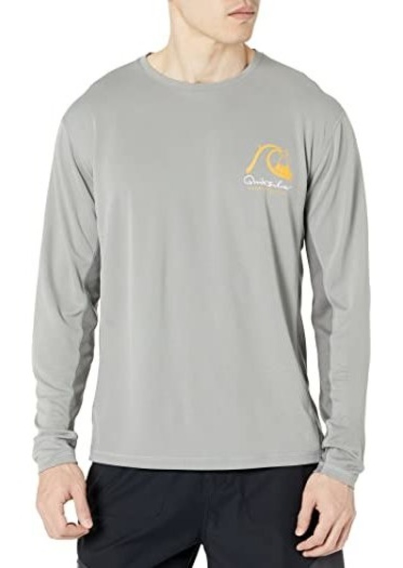 Quiksilver Bamboo Check 2 Long Sleeve Surf Tee