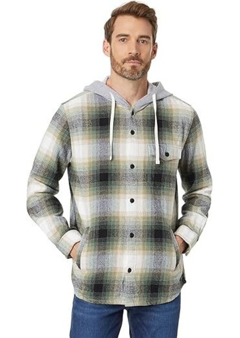 Quiksilver Kinloss Long Sleeve Hooded Flannel