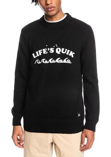 Quiksilver Mens Long Sleeve Knit Pullover Sweater