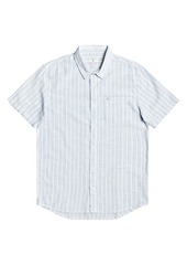Quiksilver Men's Oxford Lines Short Sleeve Shirt