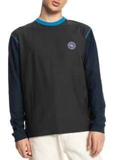 Quiksilver Hue Long Sleeve T-Shirt in Tarmac at Nordstrom
