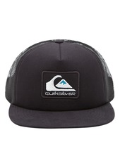 Quiksilver Omnipresence Trucker Hat in Black at Nordstrom
