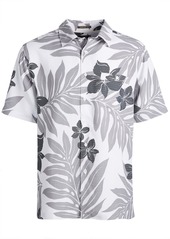 Quiksilver Men's Shonan Hawaiian Shirt - Dark Shadow