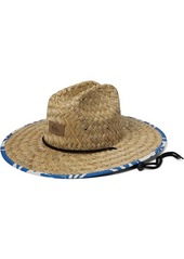 Quiksilver Pierside Print Lifeguard Straw Sun Hat