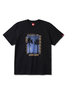 Quiksilver Byond the Palms Graphic T-Shirt in Black at Nordstrom Rack