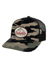 Quiksilver Don't Destroy Logo Patch Trucker Hat