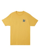 Quiksilver Endless Nights Cotton Graphic T-Shirt in Mustard at Nordstrom Rack