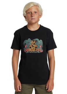 Quiksilver Kids' Dala Jungle Cotton Graphic T-Shirt
