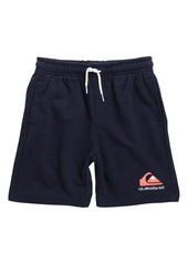 Quiksilver Kids' Easy Day Track Shorts in Light Grey Heather at Nordstrom Rack