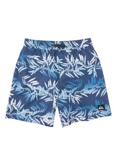 Quiksilver Kids' Everyday Classic Swim Trunks in Insignia Blue at Nordstrom
