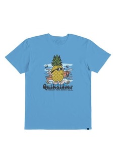 Quiksilver Kids' Pineapple Vibes Cotton Graphic T-Shirt