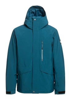 Quiksilver Kids' Solid Waterproof Recycled Polyester Jacket