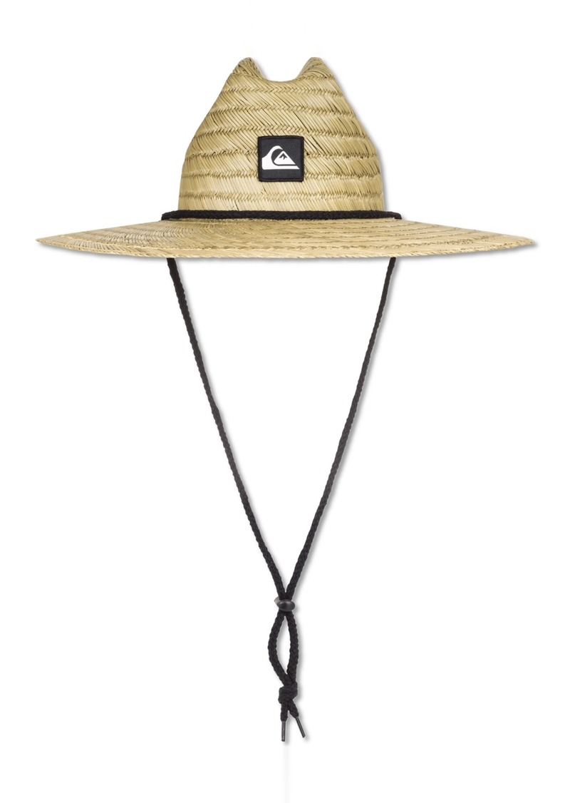 Quiksilver Little Boys Pier Side Straw Lifeguard Hat - Natural