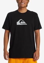 Quiksilver Men's Comp Logo Mt0 Short Sleeve T-shirt - Black