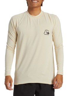 Quiksilver Men's DNA Surf Long Sleeve Shirt, Large, White