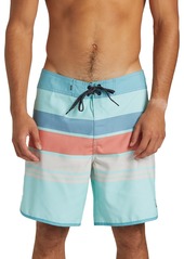 "Quiksilver Men's Everyday Stripe 21"" Swim Trunks - Tarmac"