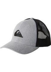 Quiksilver Men's Grounder Trucker Hat, Black