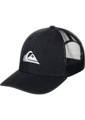 Quiksilver Men's Grounder Trucker Hat, Black | Father's Day Gift Idea