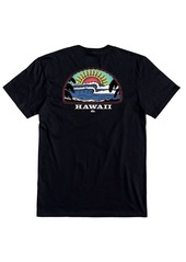 Quiksilver Men's Hi Blazing Sun Short Sleeve T-shirt - Black