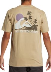 Quiksilver Men's Island Vibes T-Shirt, Small, Tan