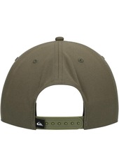 Quiksilver Men's Olive Dna Omni Snapback Hat - Olive