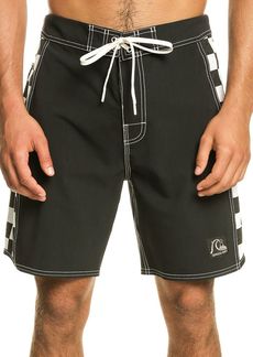 Quiksilver Men's Original Arch 18” Boardshorts, Size 30, Black | Father's Day Gift Idea