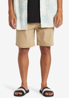 Quiksilver Men's Street Trunk Active Shorts - Khaki