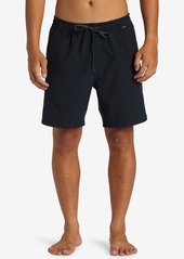 "Quiksilver Men's Taxer Amphibian 18"" Hybrid Shorts - Black"