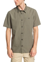 Quiksilver Men's Taxer Wash Short Sleeve Woven Shirt