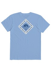 Quiksilver Men's West Wind Short Sleeve T-Shirt, Small, Blue