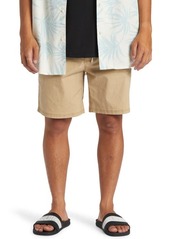 Quiksilver Street Trunk Stretch Cotton Shorts