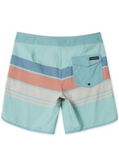 Quiksilver Toddler & Little Boys Everyday Colorblocked Stripe Boardshorts - Limpet Shell