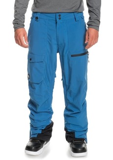 Quiksilver Utility Snow Pants in Bright Cobalt at Nordstrom