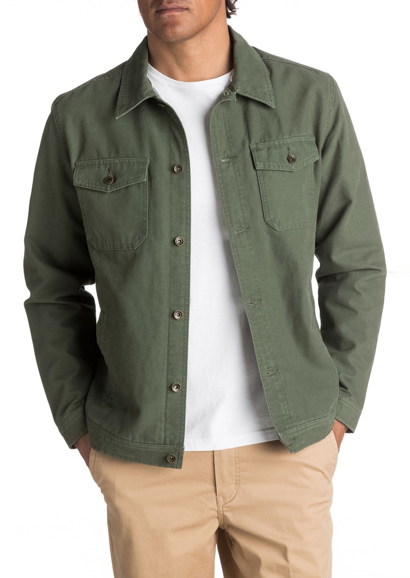 Quiksilver Quiksilver Waterman Collection Tradie Canvas Jacket | Outerwear