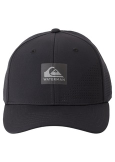 Quiksilver Waterman Men's Perf Turf Snapback Hat - Black