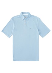 Quiksilver Waterman Men's Water Polo 3 Short Sleeve Polo Shirt - Black