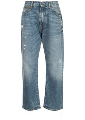 R13 mid-rise boyfriend jeans