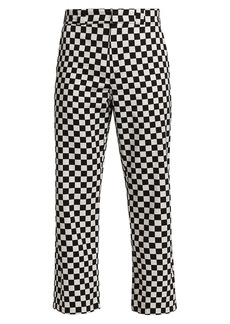 R13 Checkerboard Slouch Pants