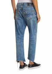 R13 Distressed Boyfriend Jeans