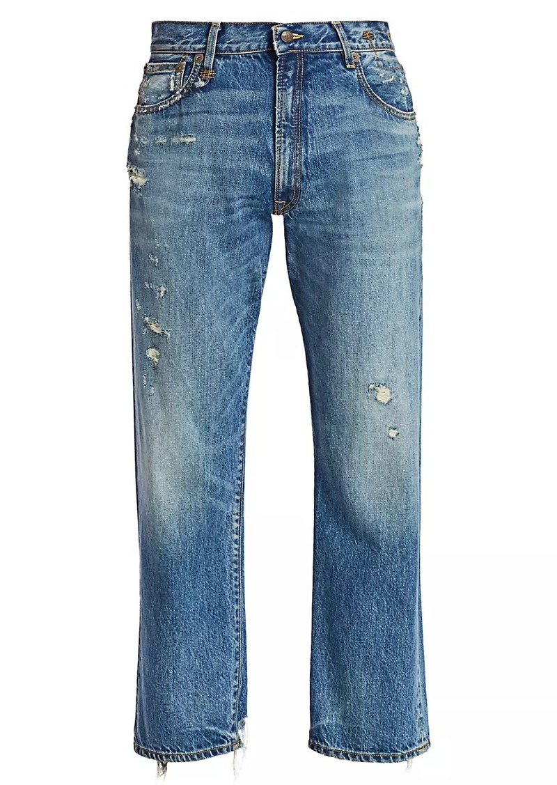 R13 Distressed Boyfriend Jeans