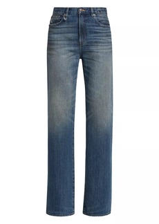 R13 Jane Mid-Rise Flared Jeans