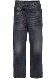 R13 Leyton crossover-front jeans