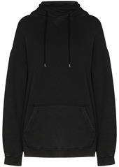 R13 long-sleeve drawstring hoodie