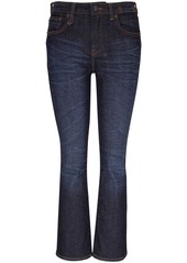 R13 mid-rise cropped jeans